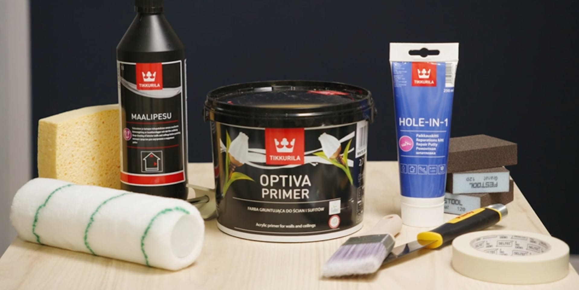 How to prep your walls | Painting products | Tikkurila UK