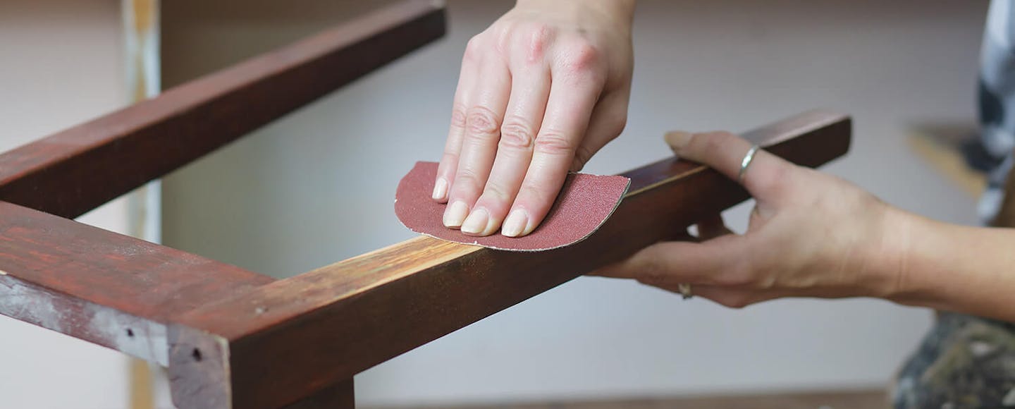 How to Paint Over Stained Wood