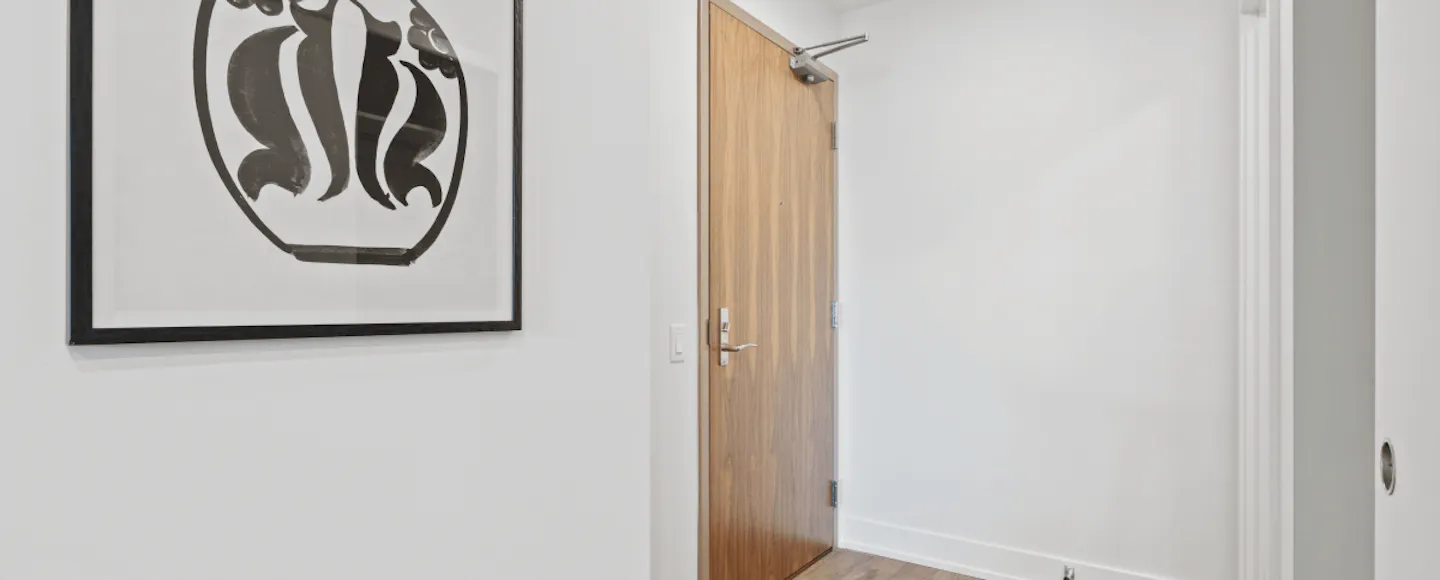 White hallway