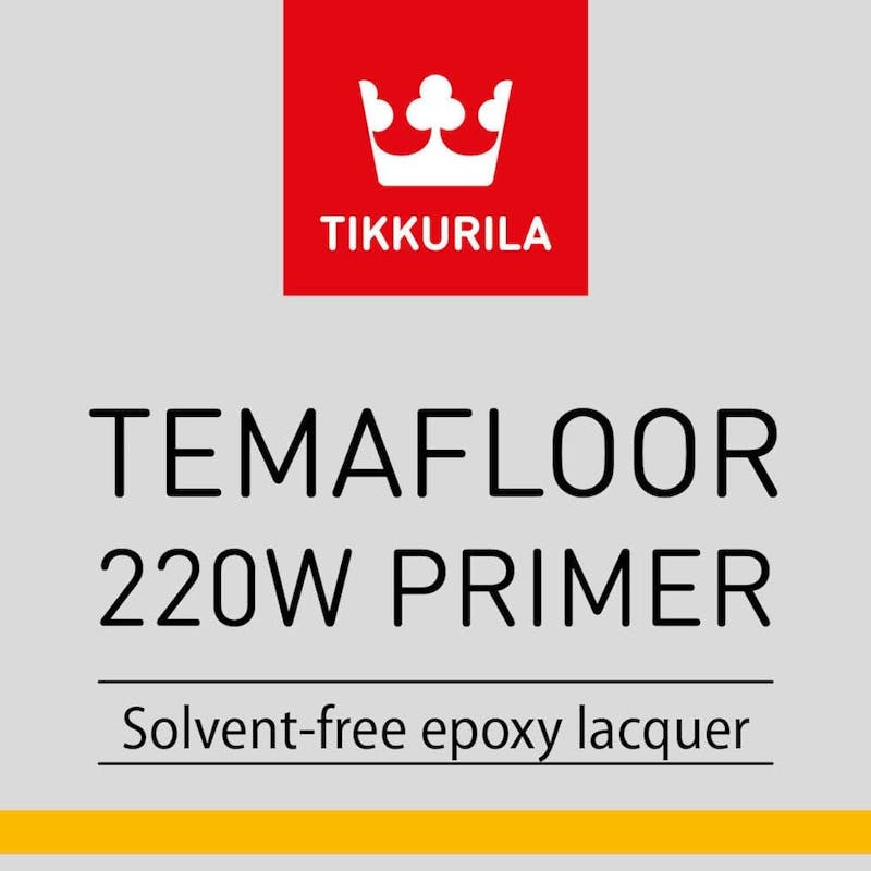 Temafloor 220W Primer  | Tikkurila Concrete Flooring Paint