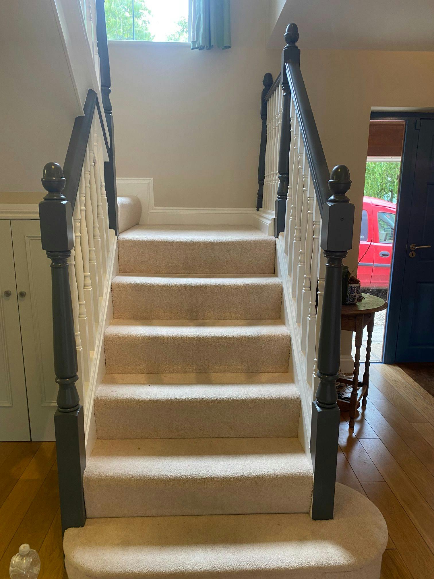 staircase after