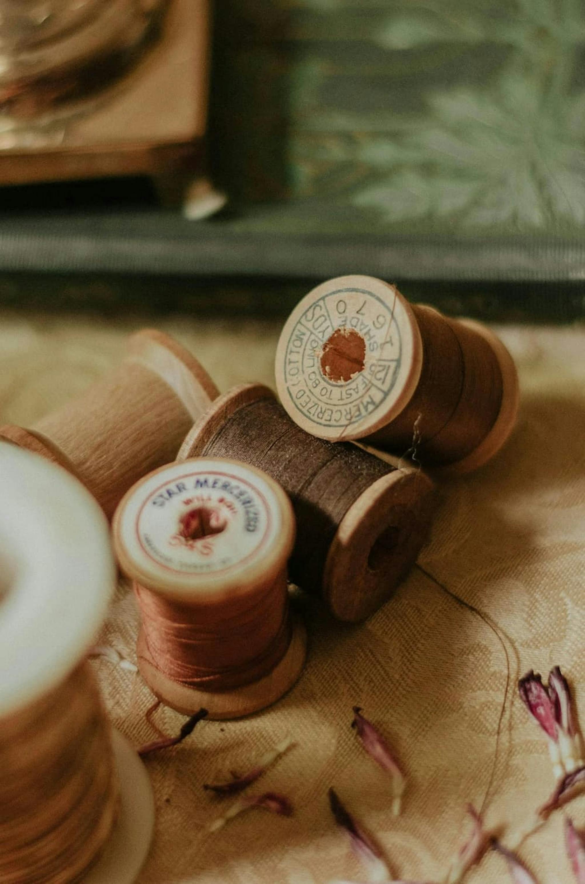 Sewing thread used by Tilly Lloyd