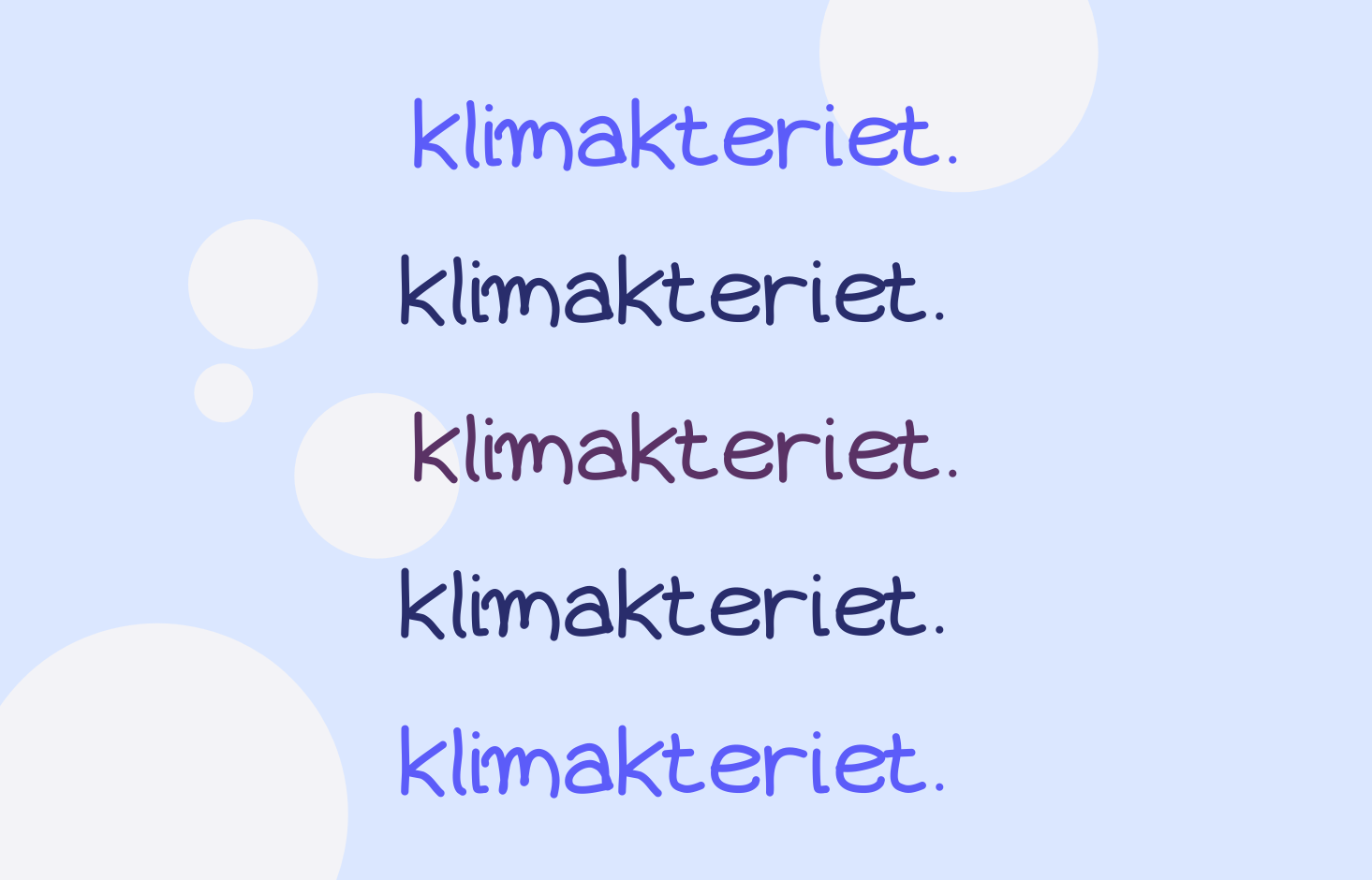 Klimakteriet är En Naturlig Del Av Livet, Men Vad Händer Egentligen I ...