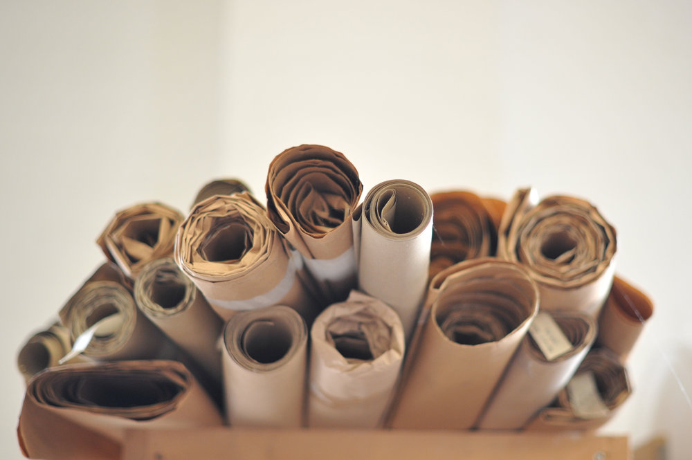 Template parchment rolls