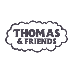 THOMAS&FRIENDS SMALL GREY LOGO