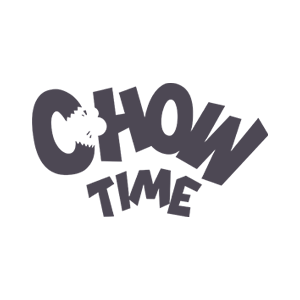 CHOWTIME SMALL GREY LOGO