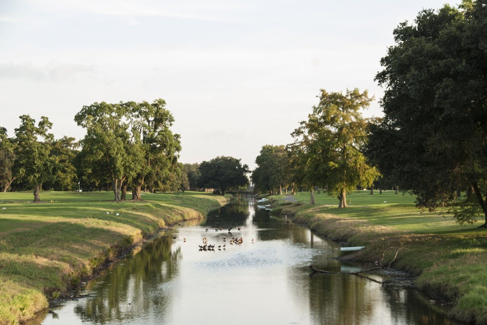 Golf Course Canal Image