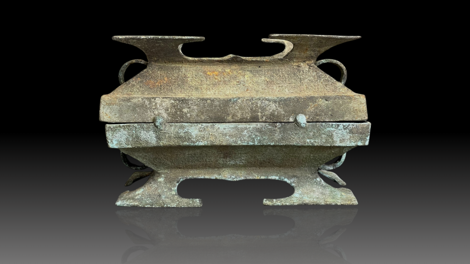 Han Dynasty Bronze Incense Burner Stand