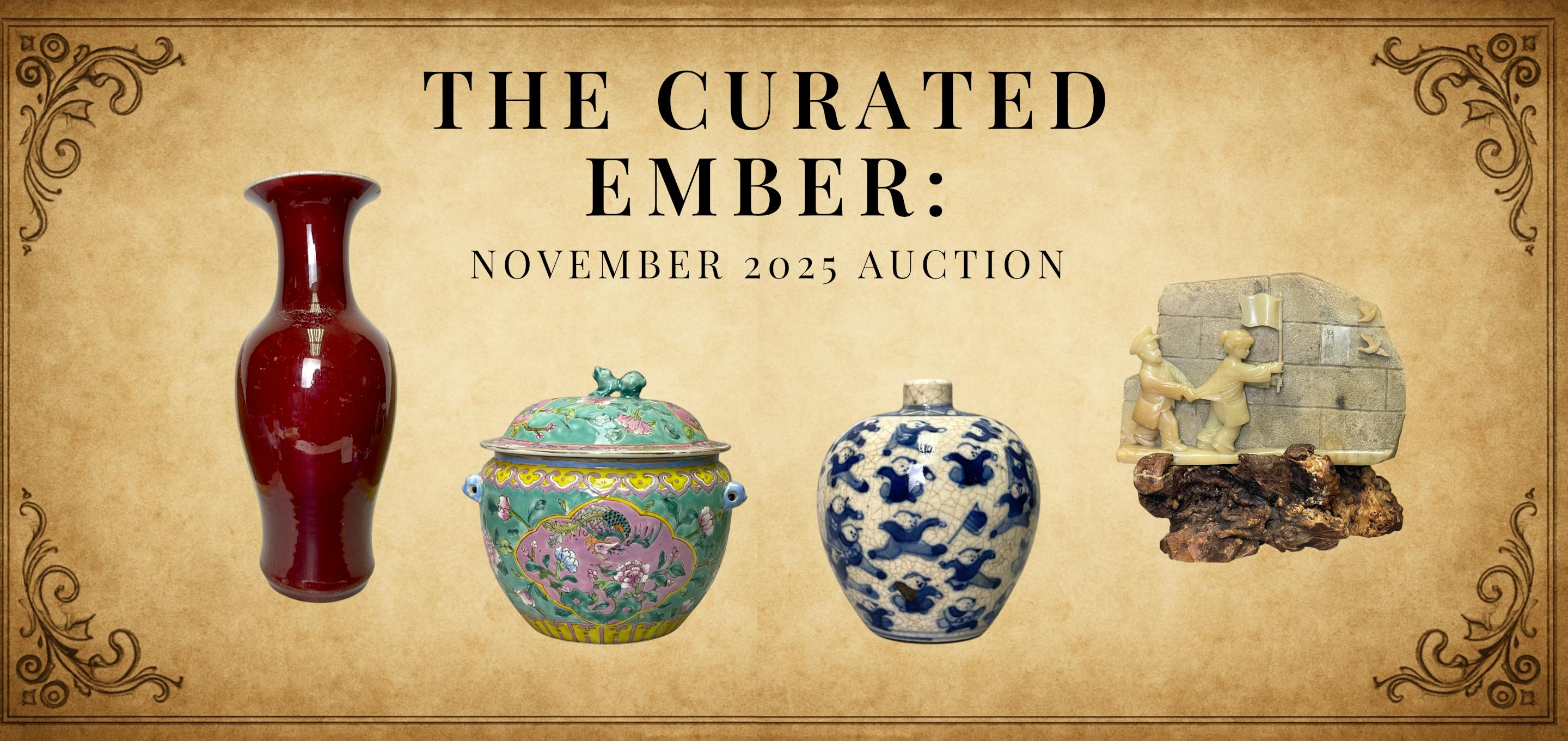 The Curated Ember: November 2025 Timeless Art Auction