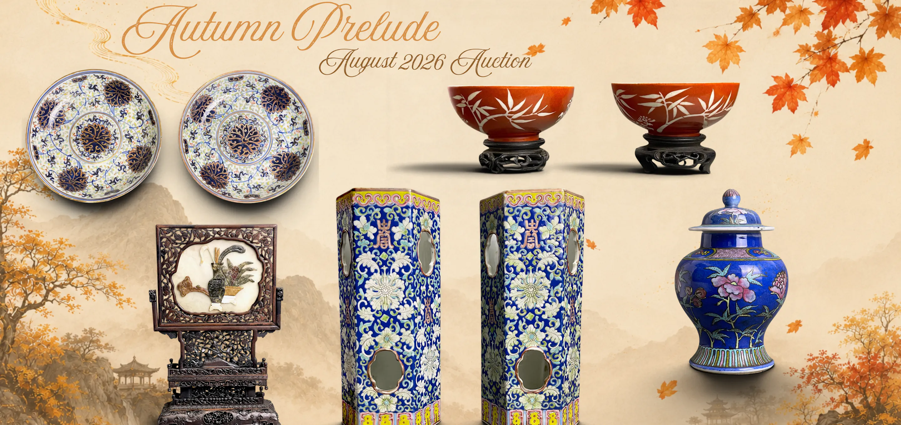Autumn Prelude: Timeless Art August 2026 Online Auction