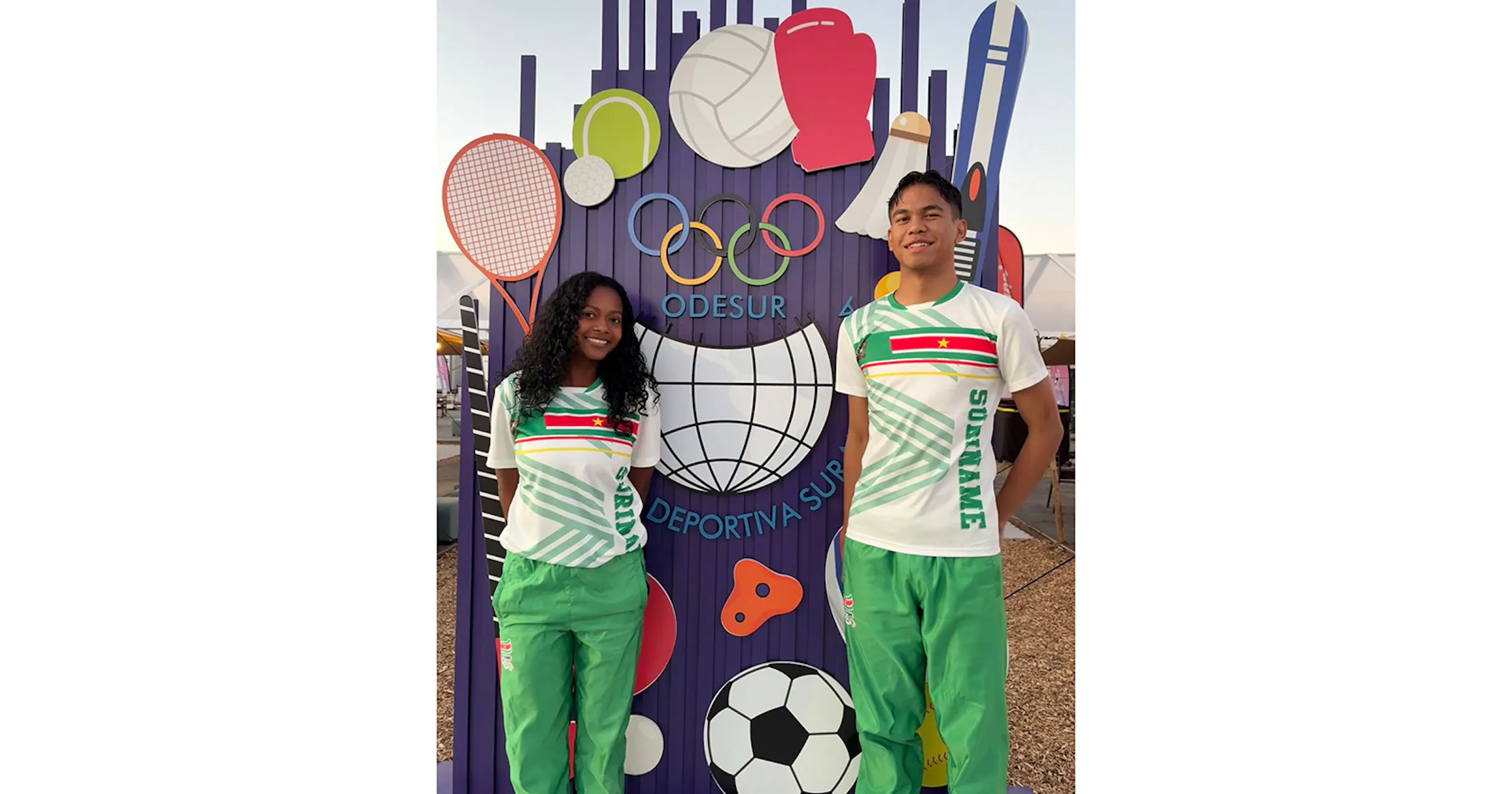 Suriname Times: Rivano Bisphan and Imani Mangroe Reflect on ODESUR Experience Suriname Times: Rivano Bisphan and Imani Mangroe Reflect on ODESUR Experience