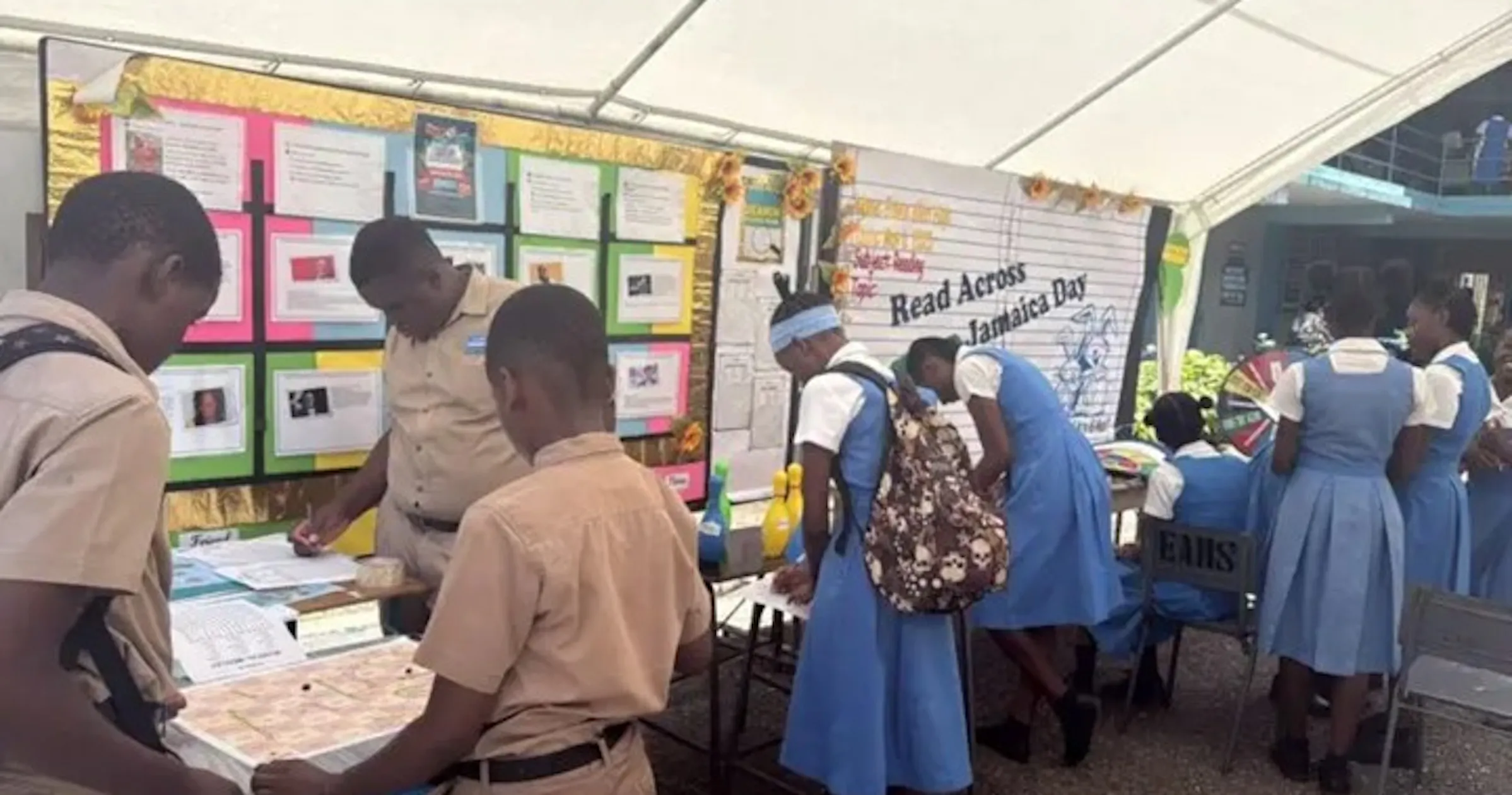 Edwin Allen High celebrates Read Across Jamaica Day