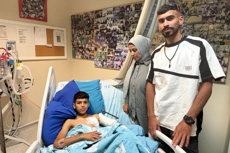 A 12-year-old shot by Israeli snipers in Jerusalem