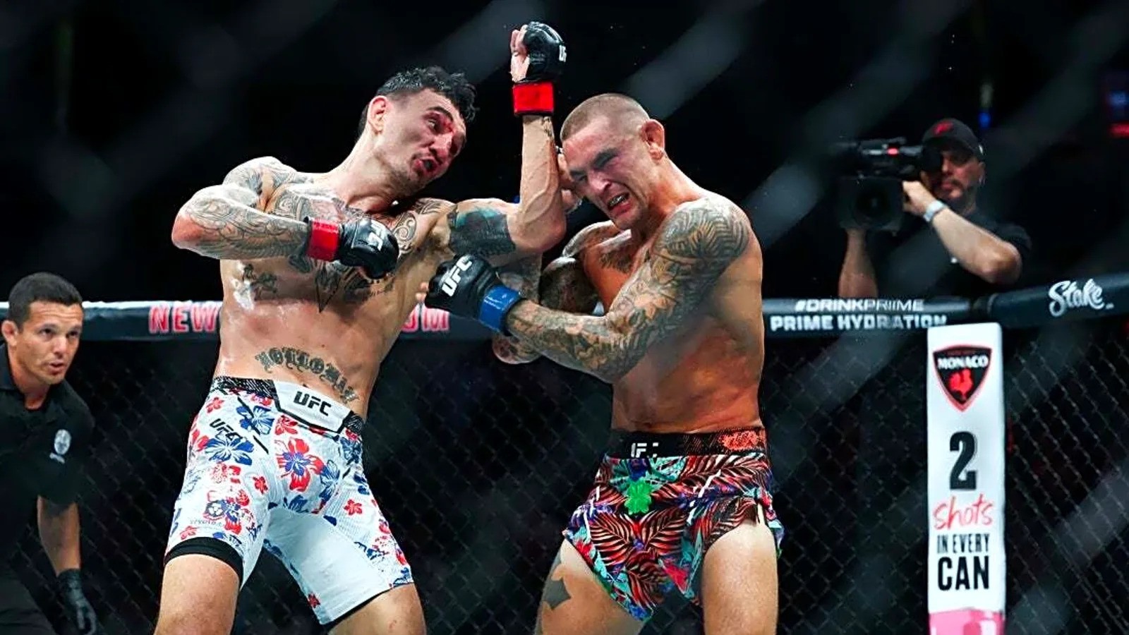 Holloway verslaat Poirier in emotionele UFC 318-hoofdwedstrijd