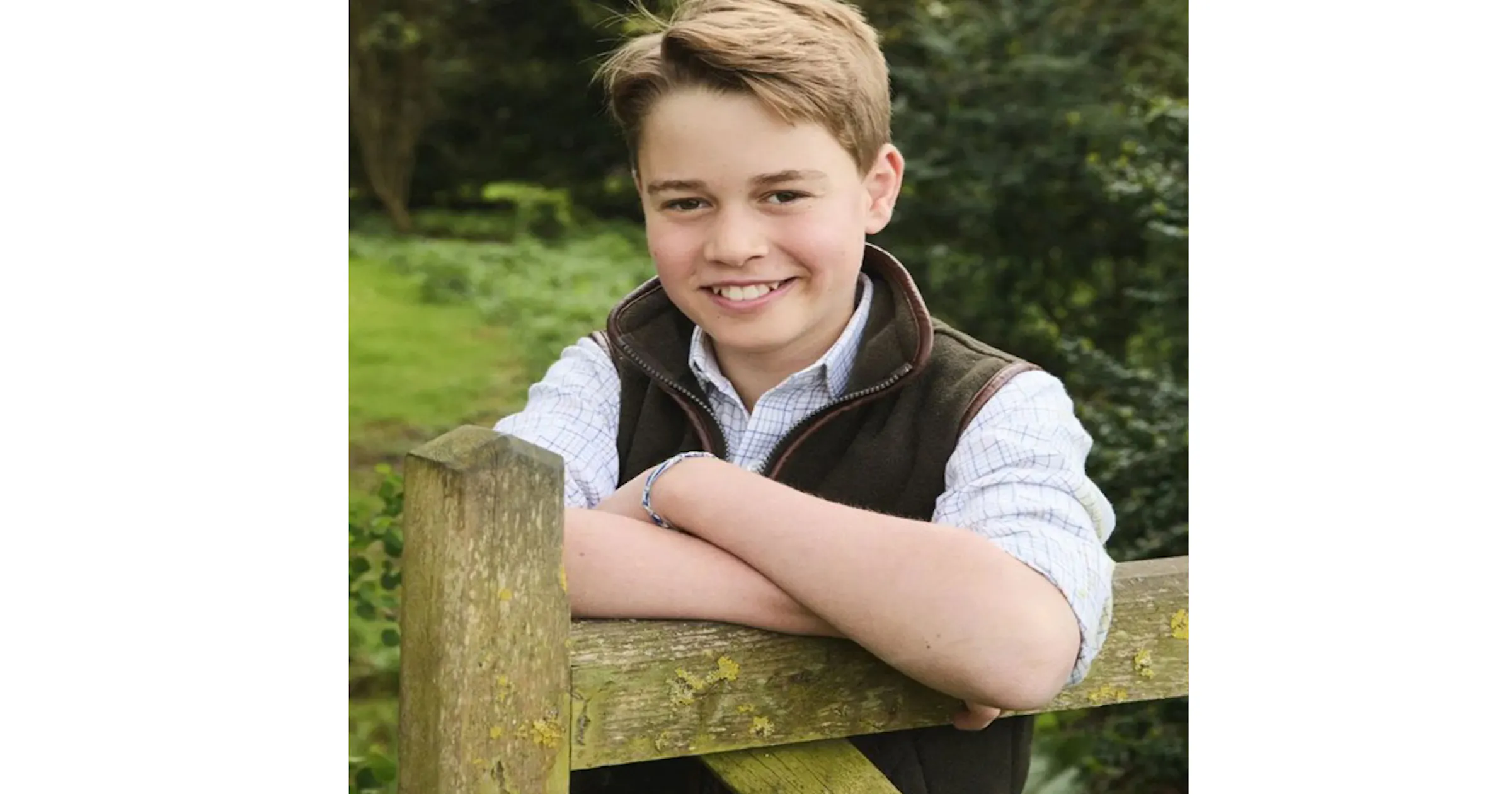 Photo First George Prince George photo released for his 12th birthday