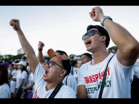 Hundreds of thousands rally in Manila against flood-control corruption ...