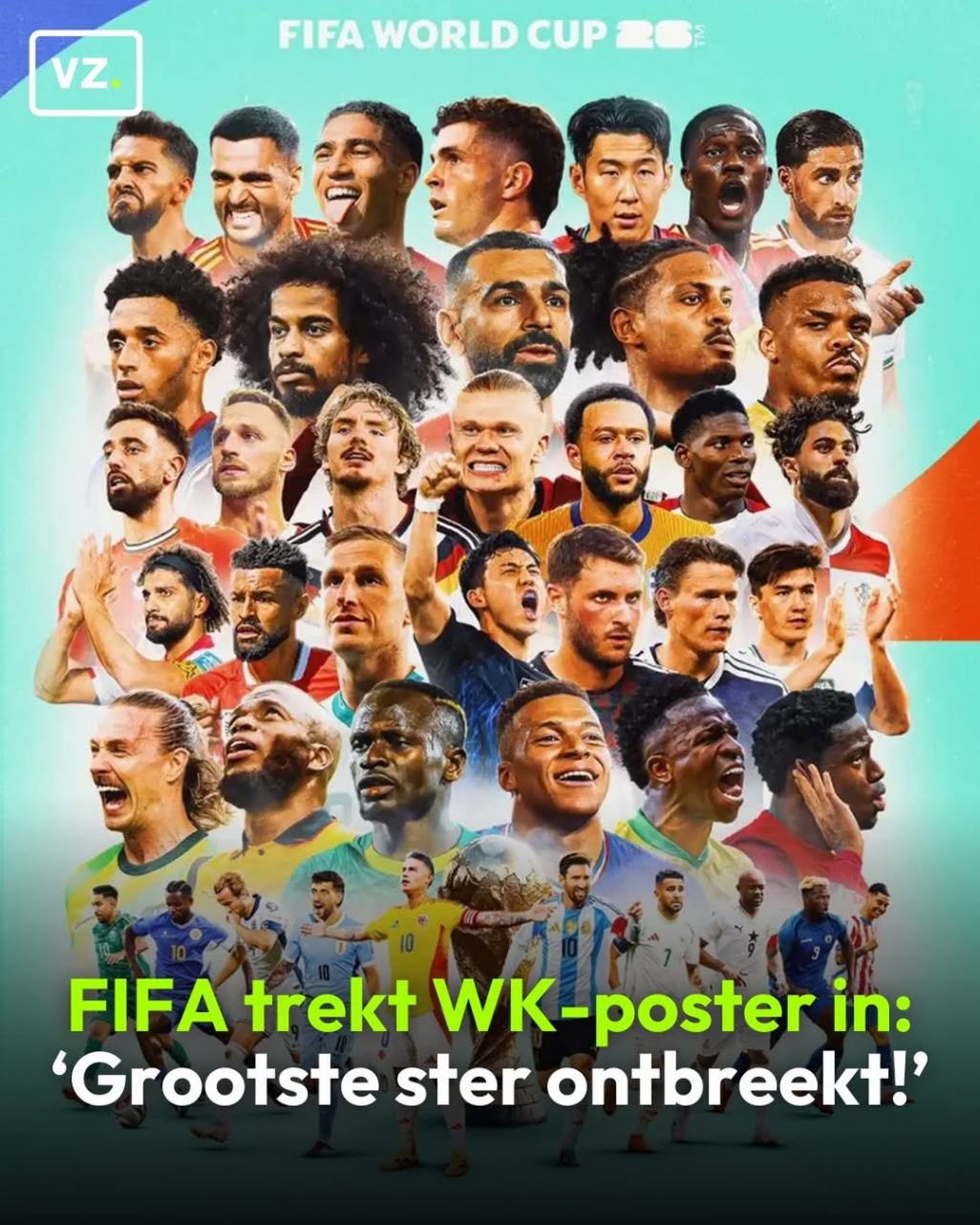 FIFA trekt WK-poster razendsnel in na massale kritiek