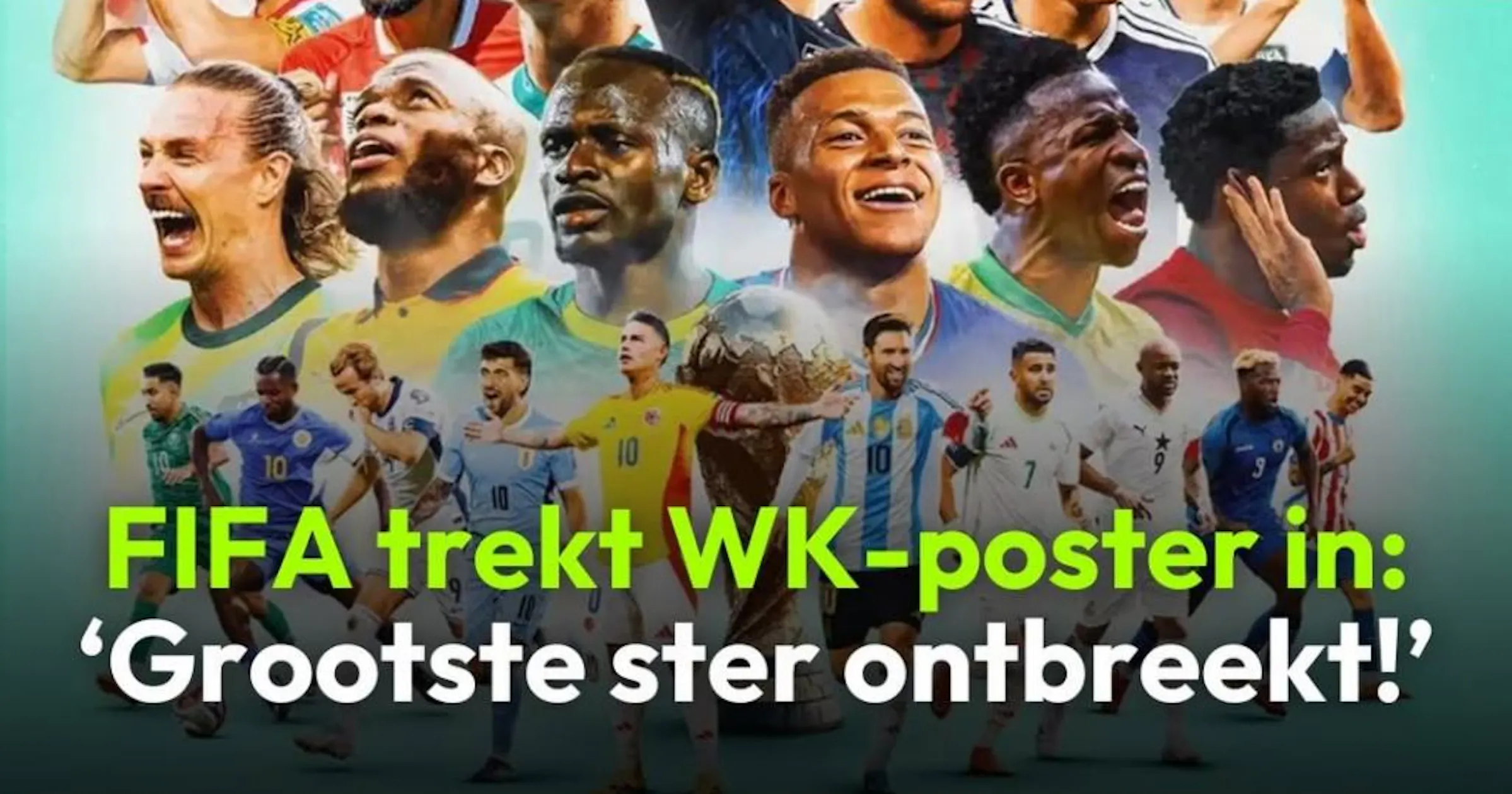 FIFA trekt WK-poster razendsnel in na massale kritiek