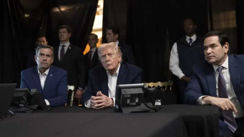 Trump says US will 'run' Venezuela until 'safe transition can take place'