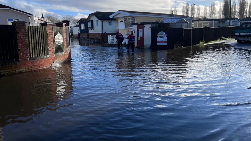 Hundreds of flood warnings and alerts as Storm Chandra disruption continues