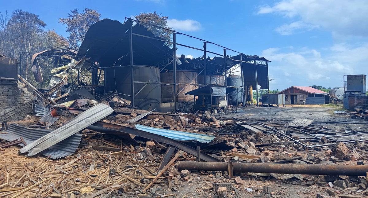 Gevaar geweken na explosie en brand op Domburg