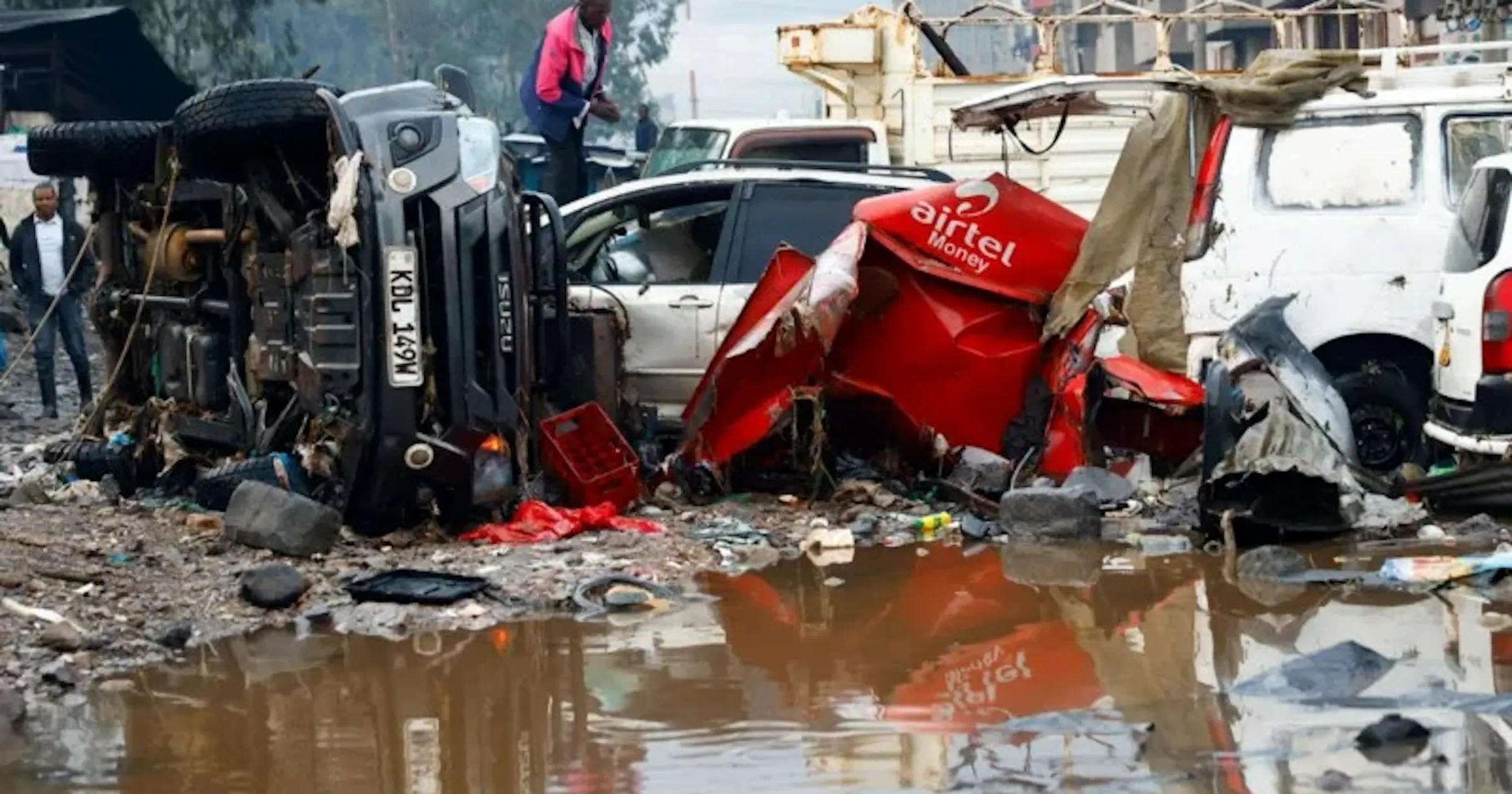 Heavy rains and flooding kills at least 23 in Nairobi
