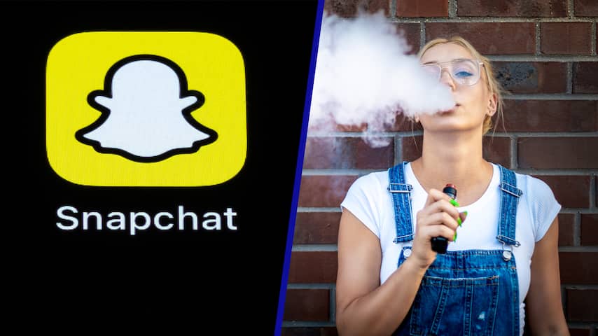 Snapchat onder vuur vanwege grooming en verkoop vapes aan minderjarigen