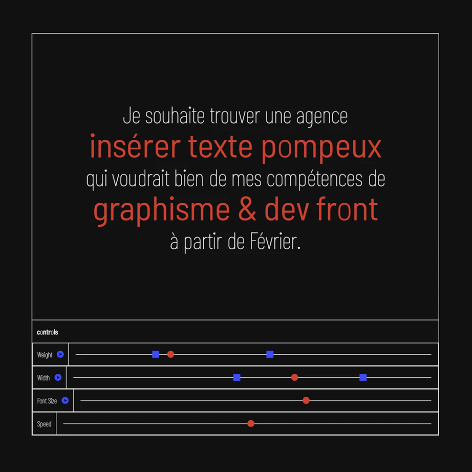 Image numéro 0 du projet rchch stage typo crée par Timothé Joubert