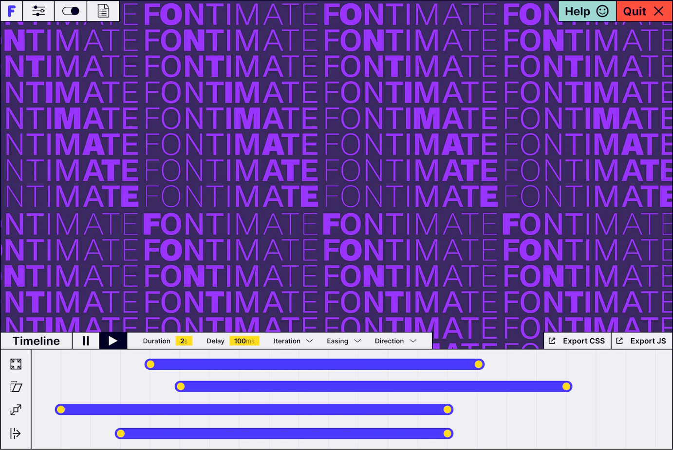 Image numéro 5 du projet fontimate  crée par Timothé Joubert