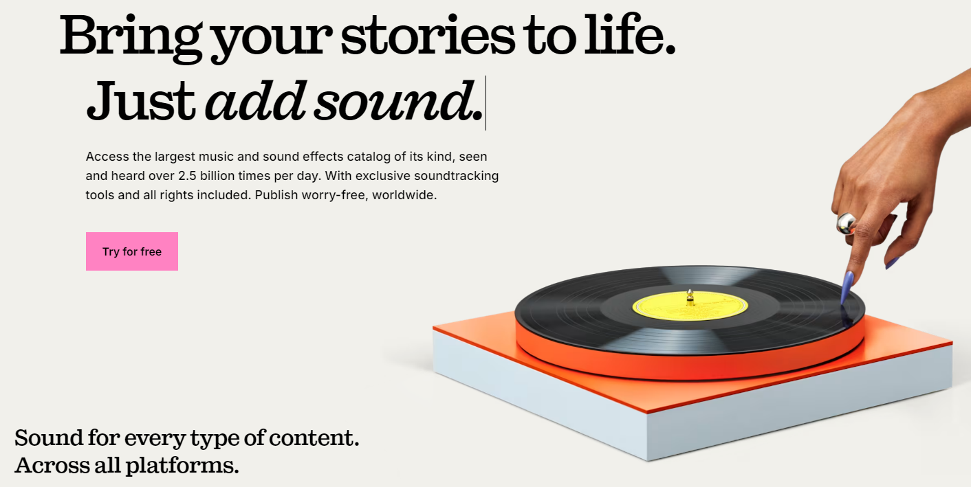 Hur Epidemic Sound fungerar