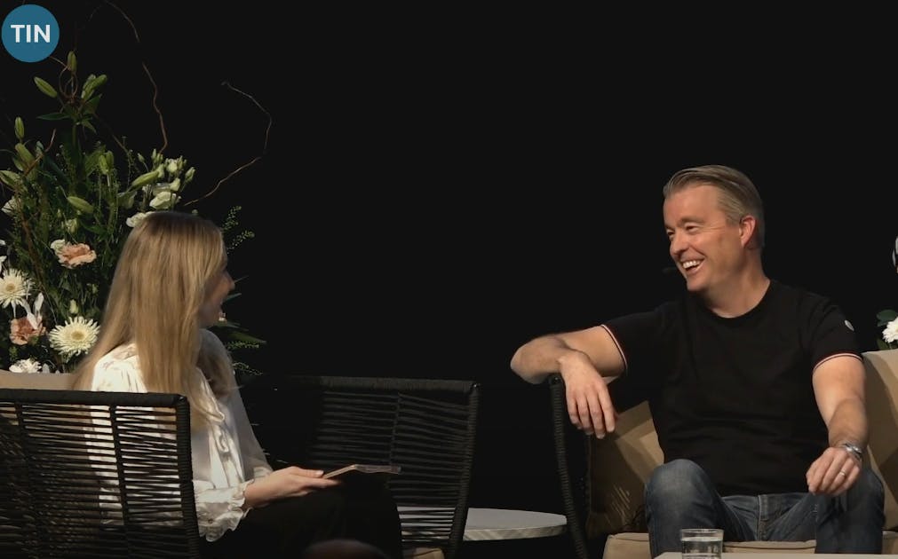 Paradox VD Fredrik Wester intervjuas av Matilda Karlsson på TIN Fonders investerarträff