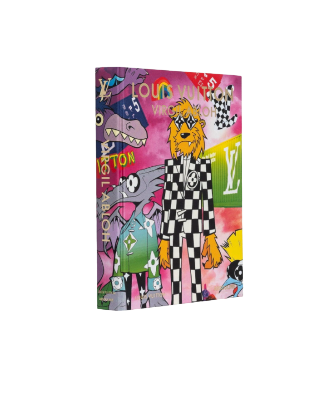 Louis Vuitton Book Cartoon Cover