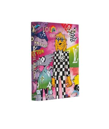 Louis Vuitton Book Cartoon Cover