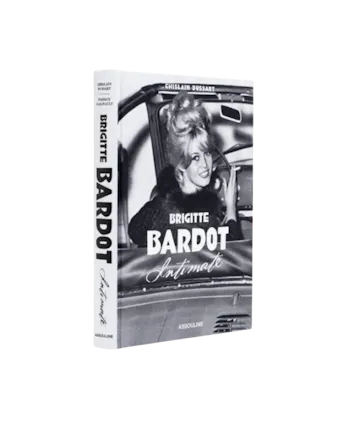 Brigitte Bardot book, black and white