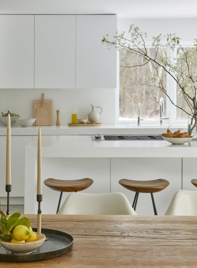 Tina-Ramchandani-Interior-Design-Stone-Ridge-Kitchen-Dining-Table-Into-Kitchen