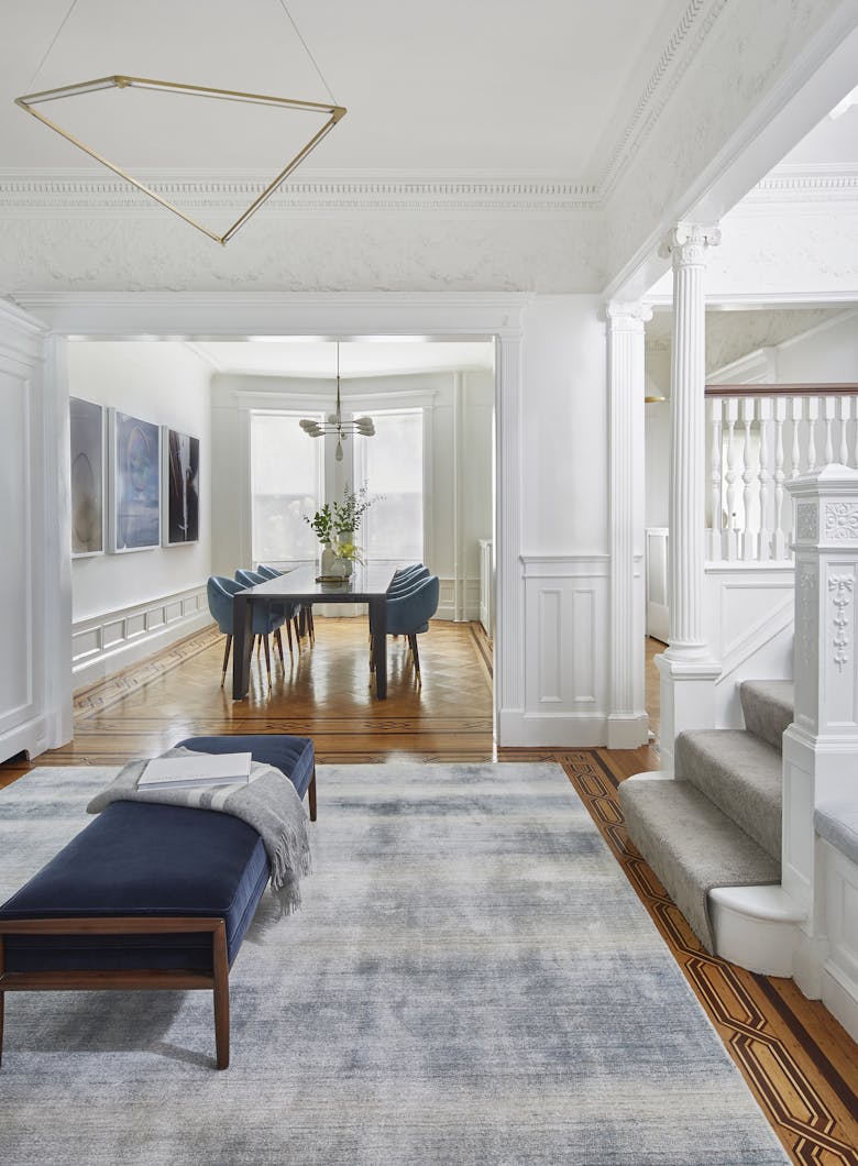 Tina-Ramchandani-Interior-Design-Park-Slope-Hallway-into-Dining-Room