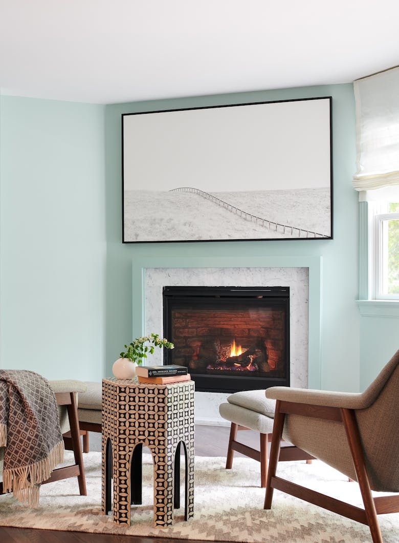 Tina-Ramchandani-Interior-Design-Millington-Master-Bedroom-Sitting-Area-Fireplace