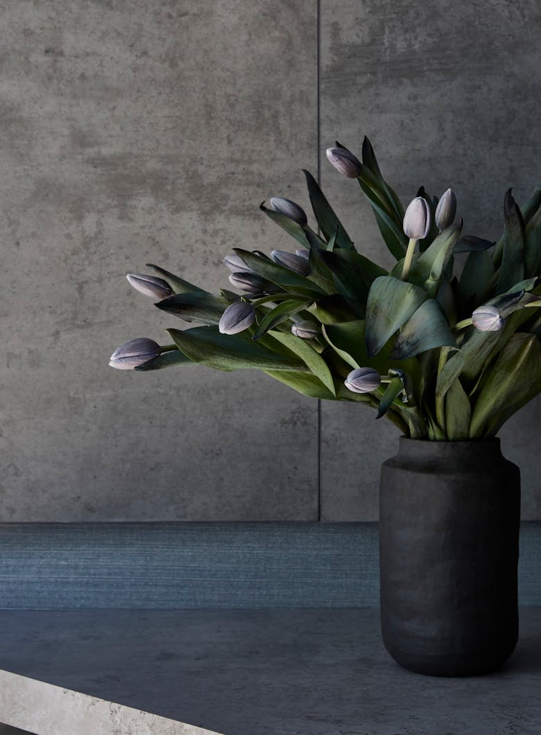 Tina-Ramchandani-Interior-Design-90-Morton-Master-Bedroom-Vase-Detail-Shot