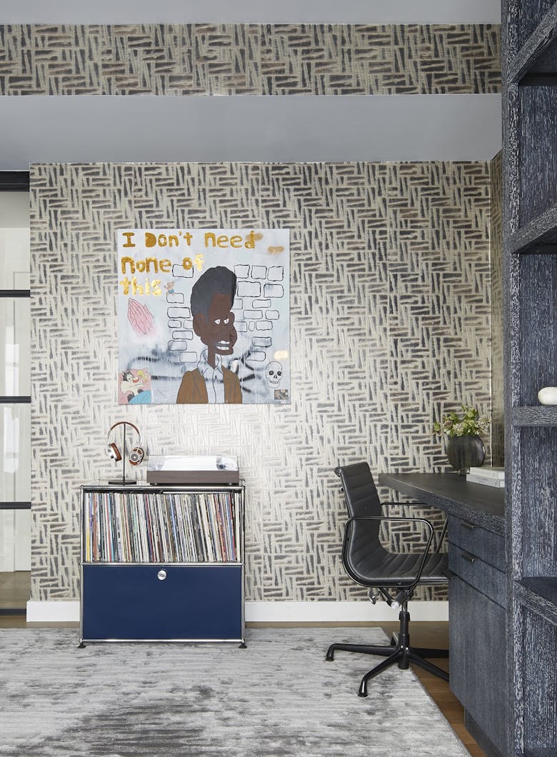 Tina-Ramchandani-Interior-Design-Boerum-Hill-Office-Art-Piece