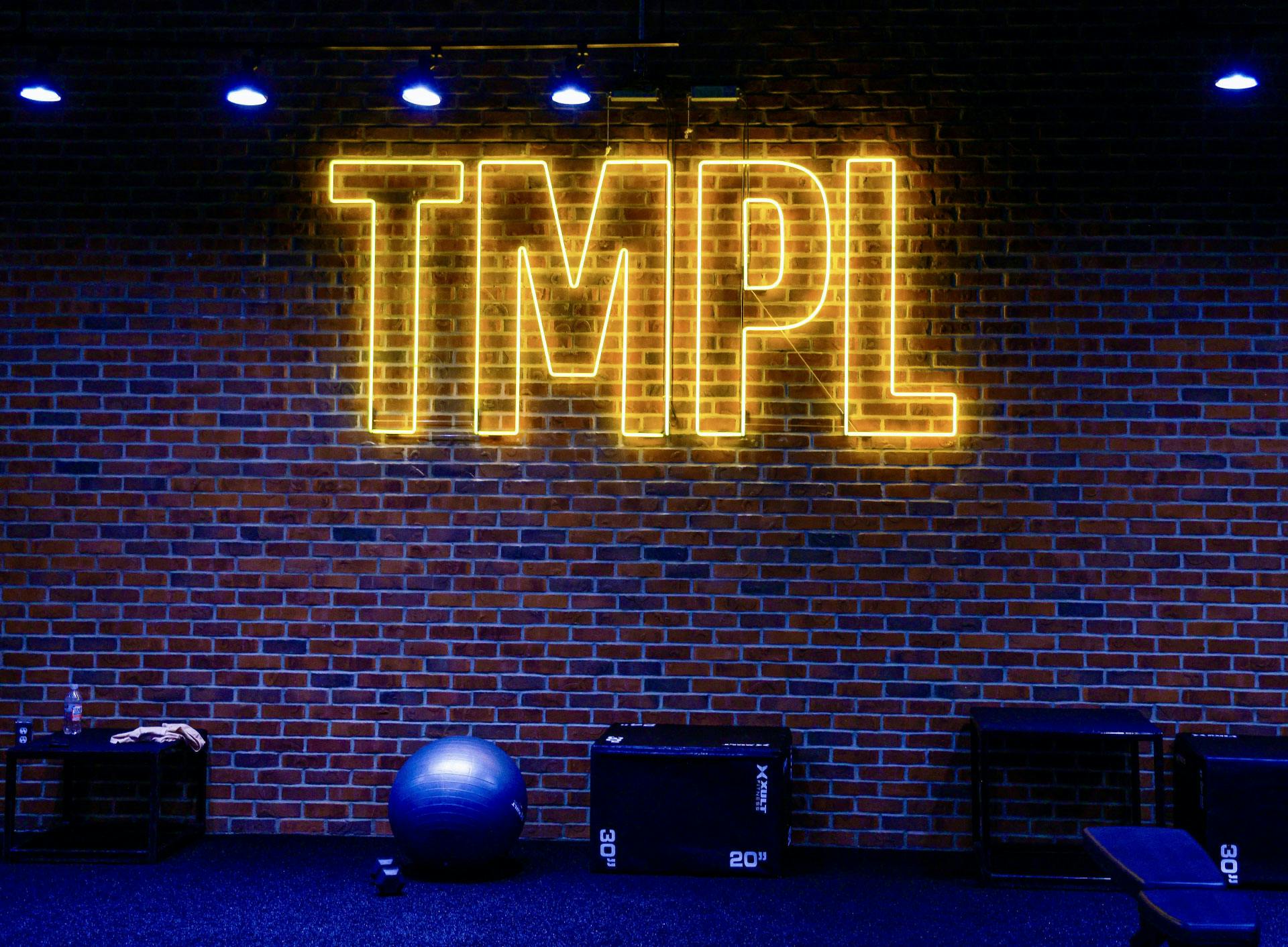 Functional training zone at TMPL Avenue A gym
