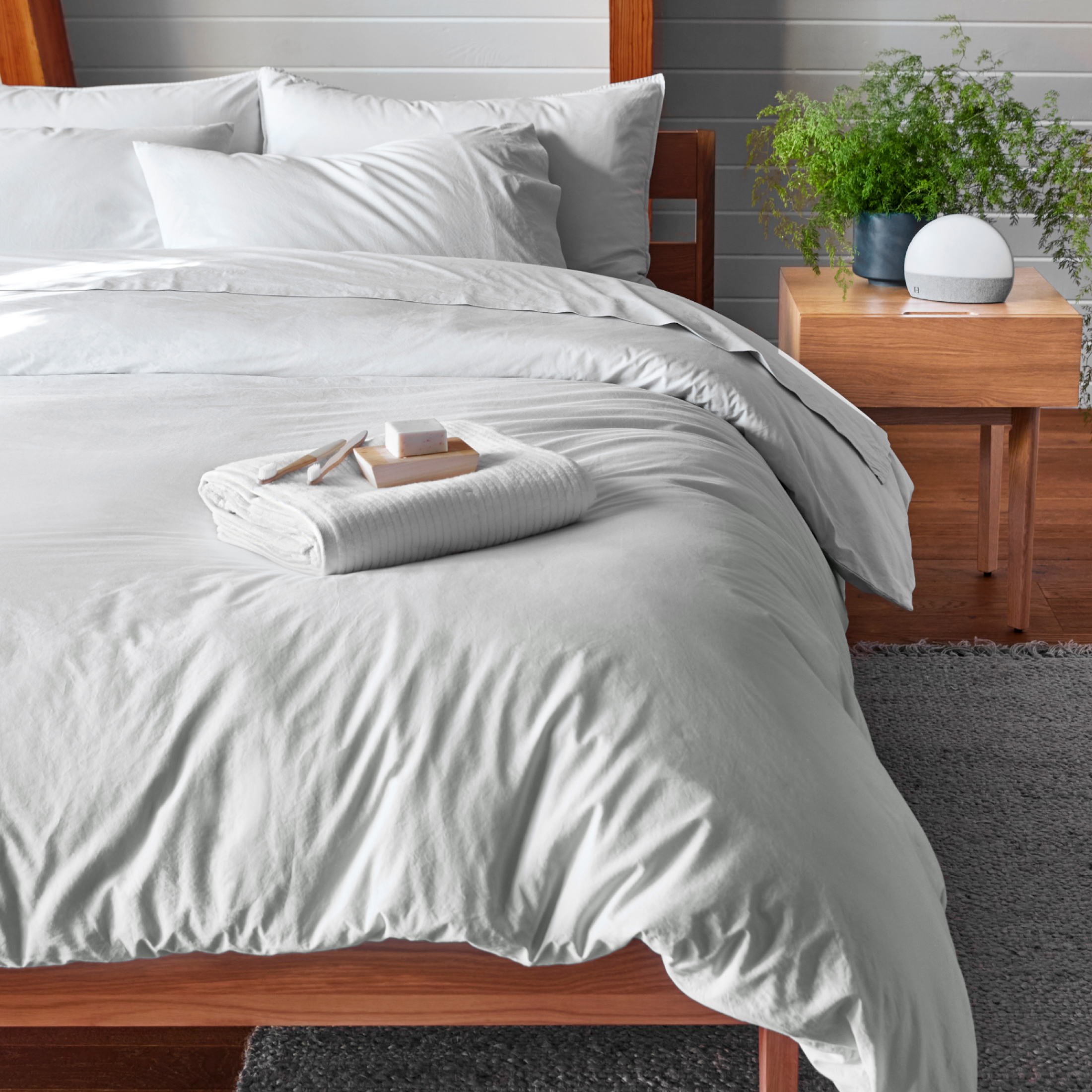 tuft and needle percale duvet cover