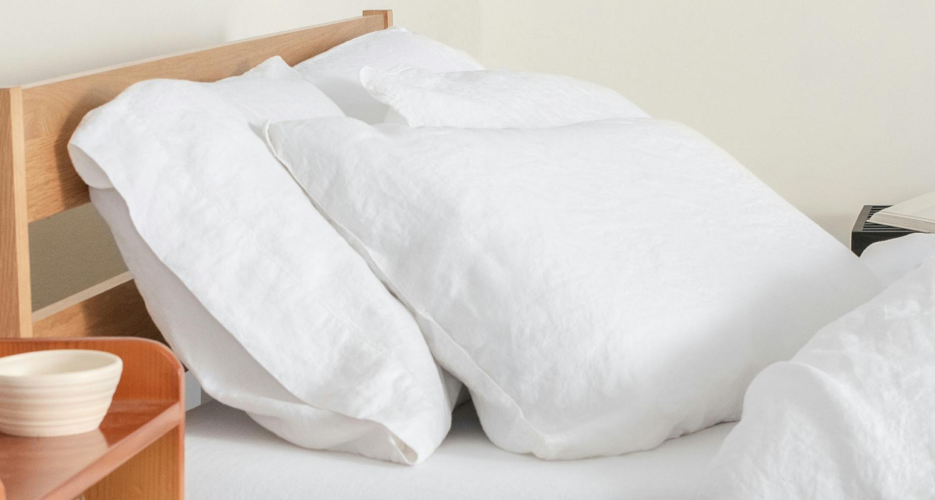 Cloud linen pillowcases