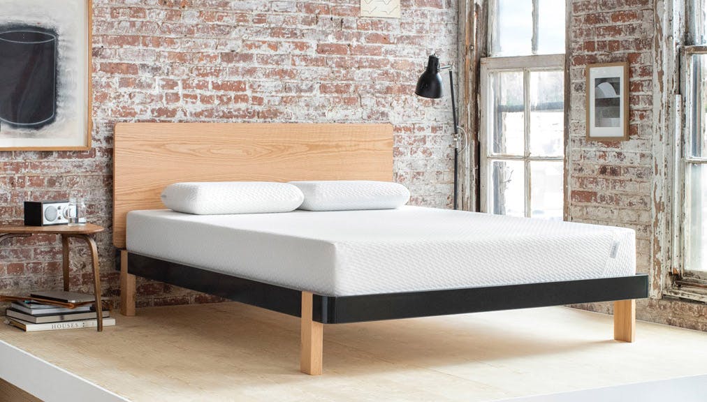 platform bed for tuft and needle mattress