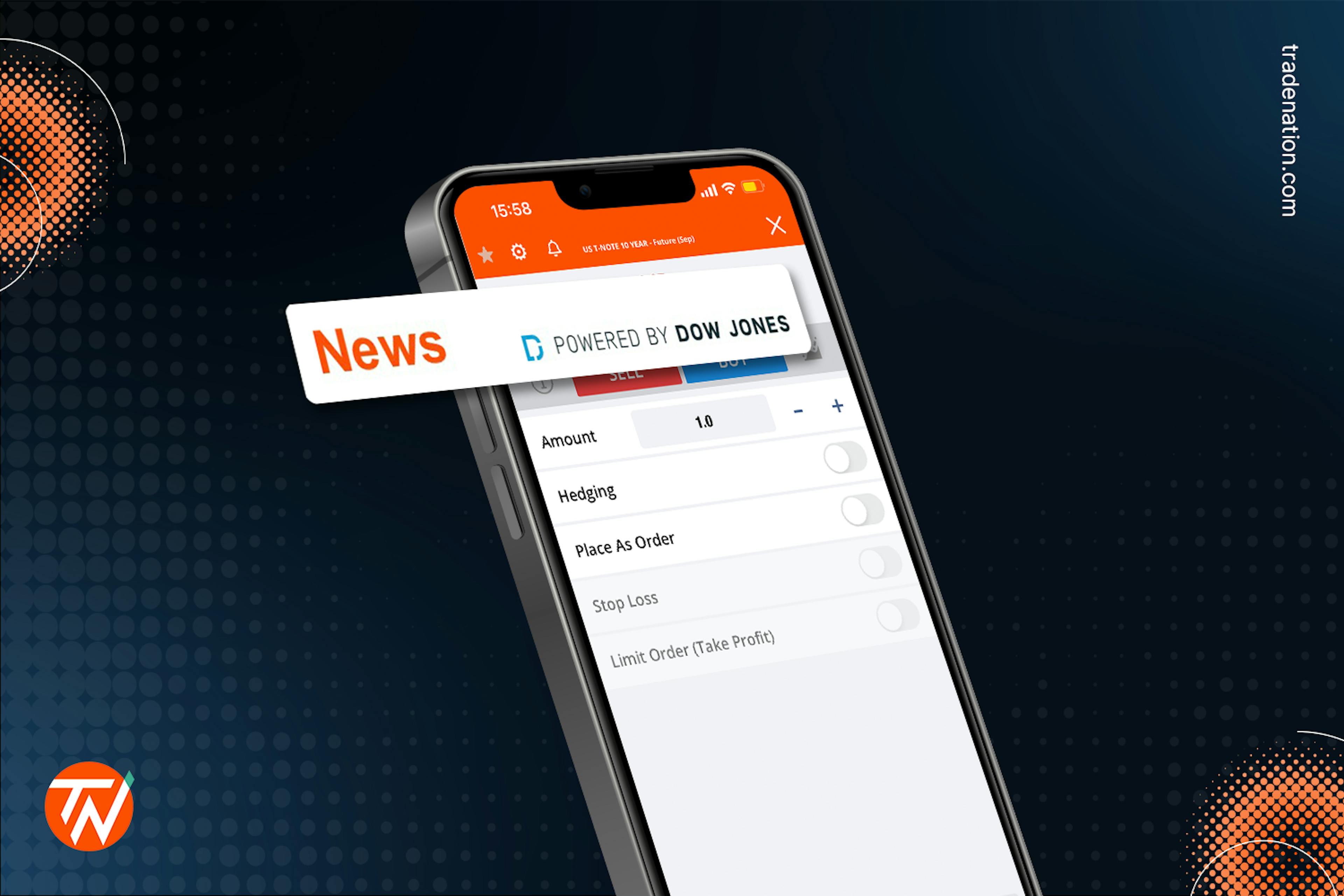 Real time news from our TN trading platfrom mobile app