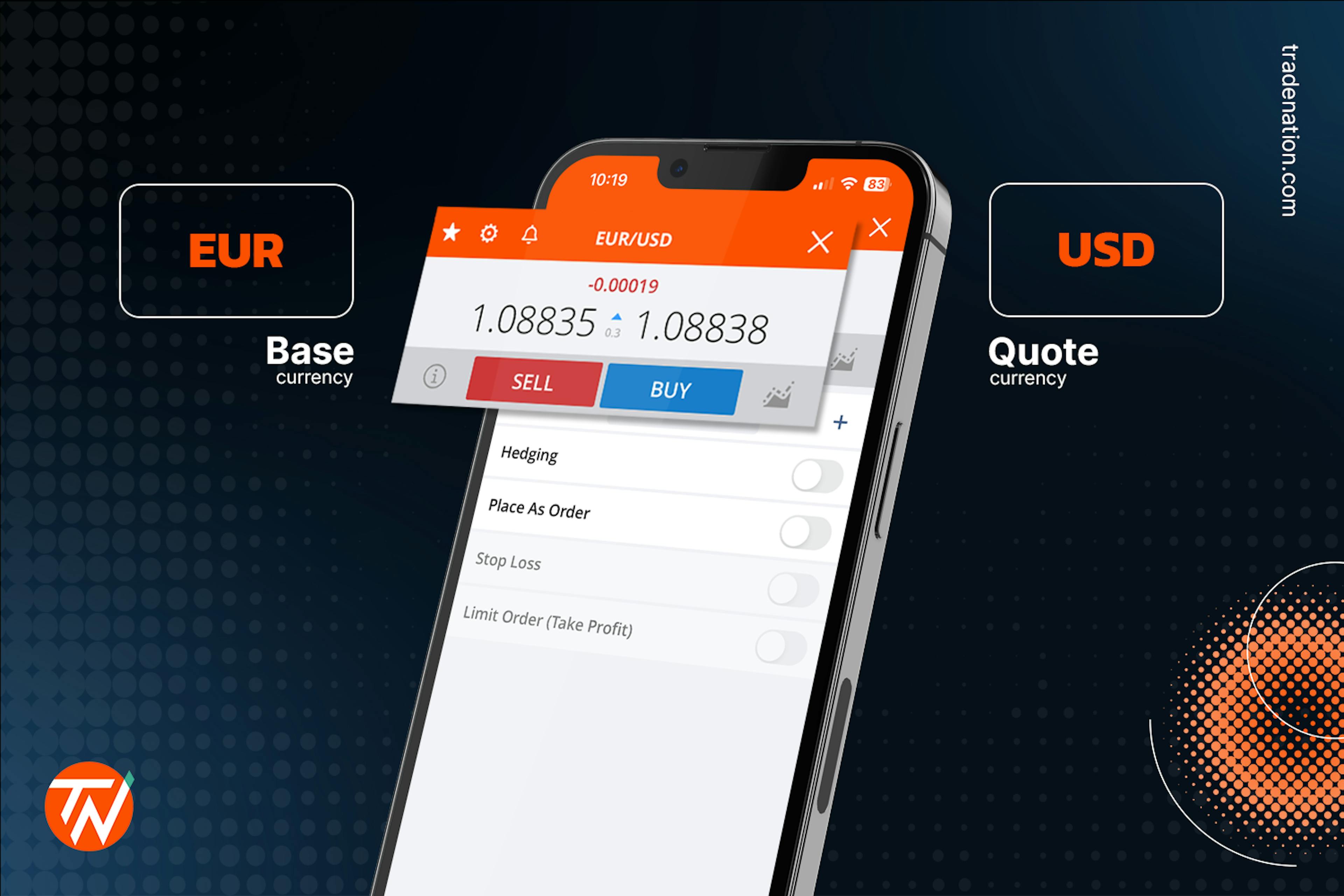 Base currency vs quote currency