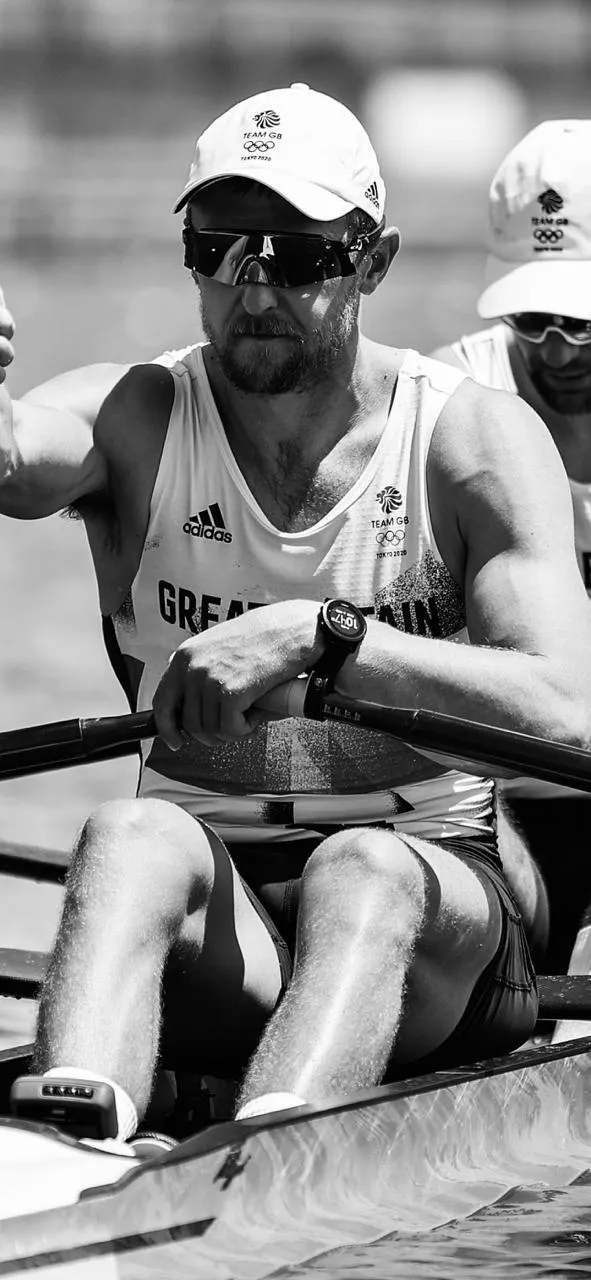John, founder of To The Line, Olympic finalist and masters rowing coach