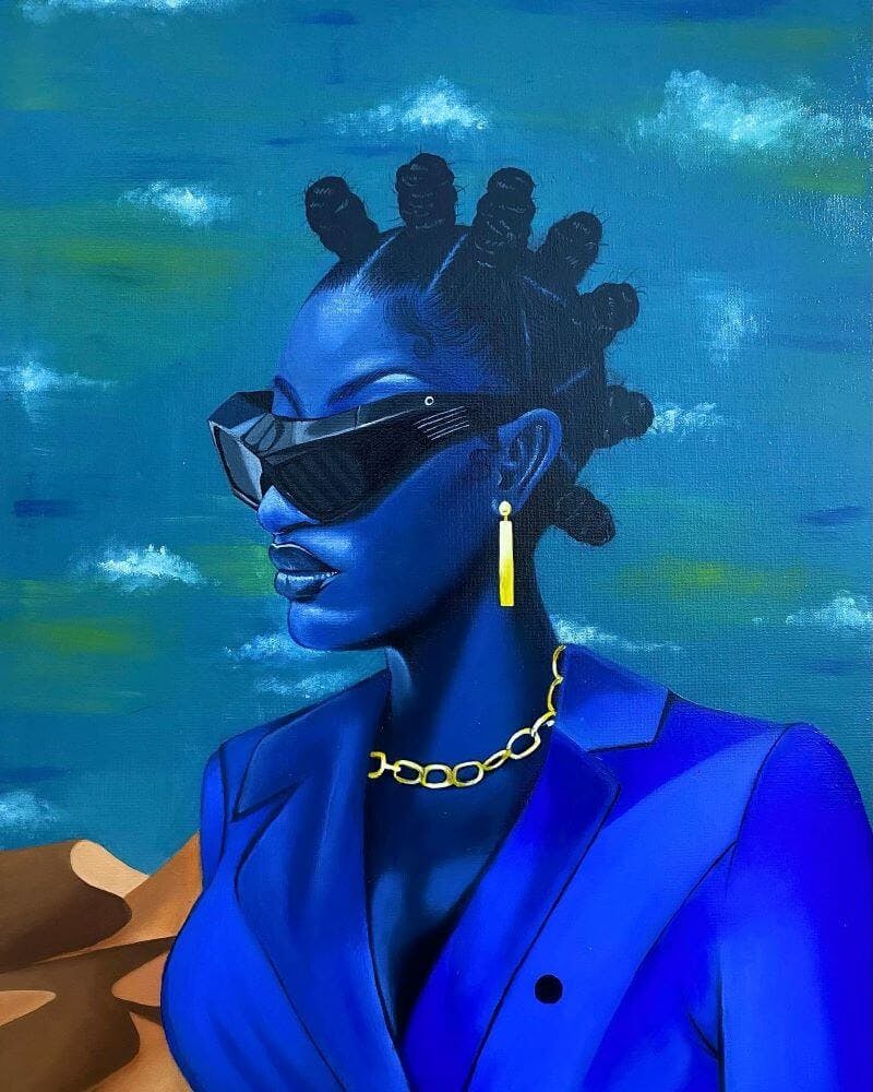 Artwork of Tem's the musician