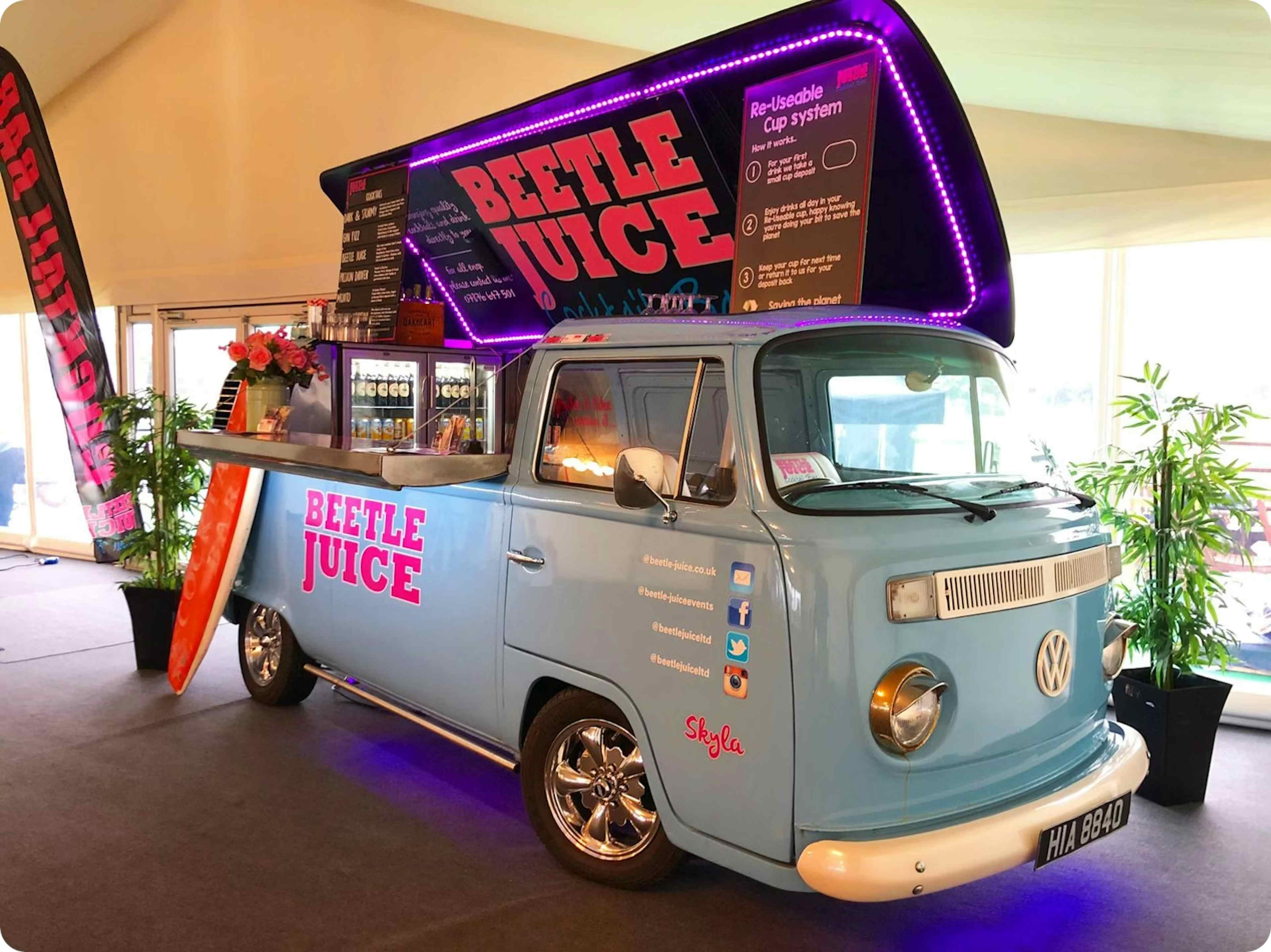 beetle juice events van