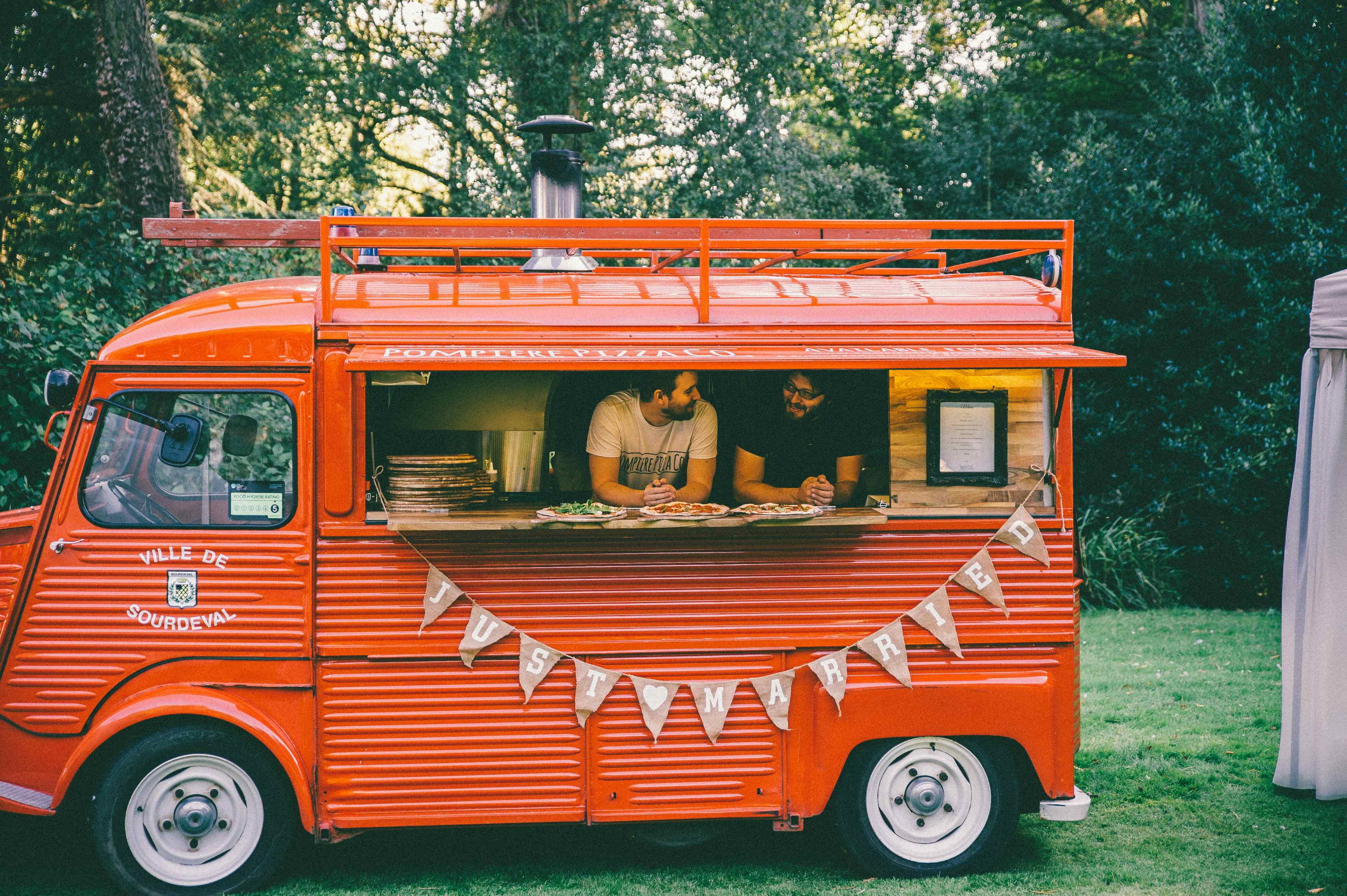 food truck at party