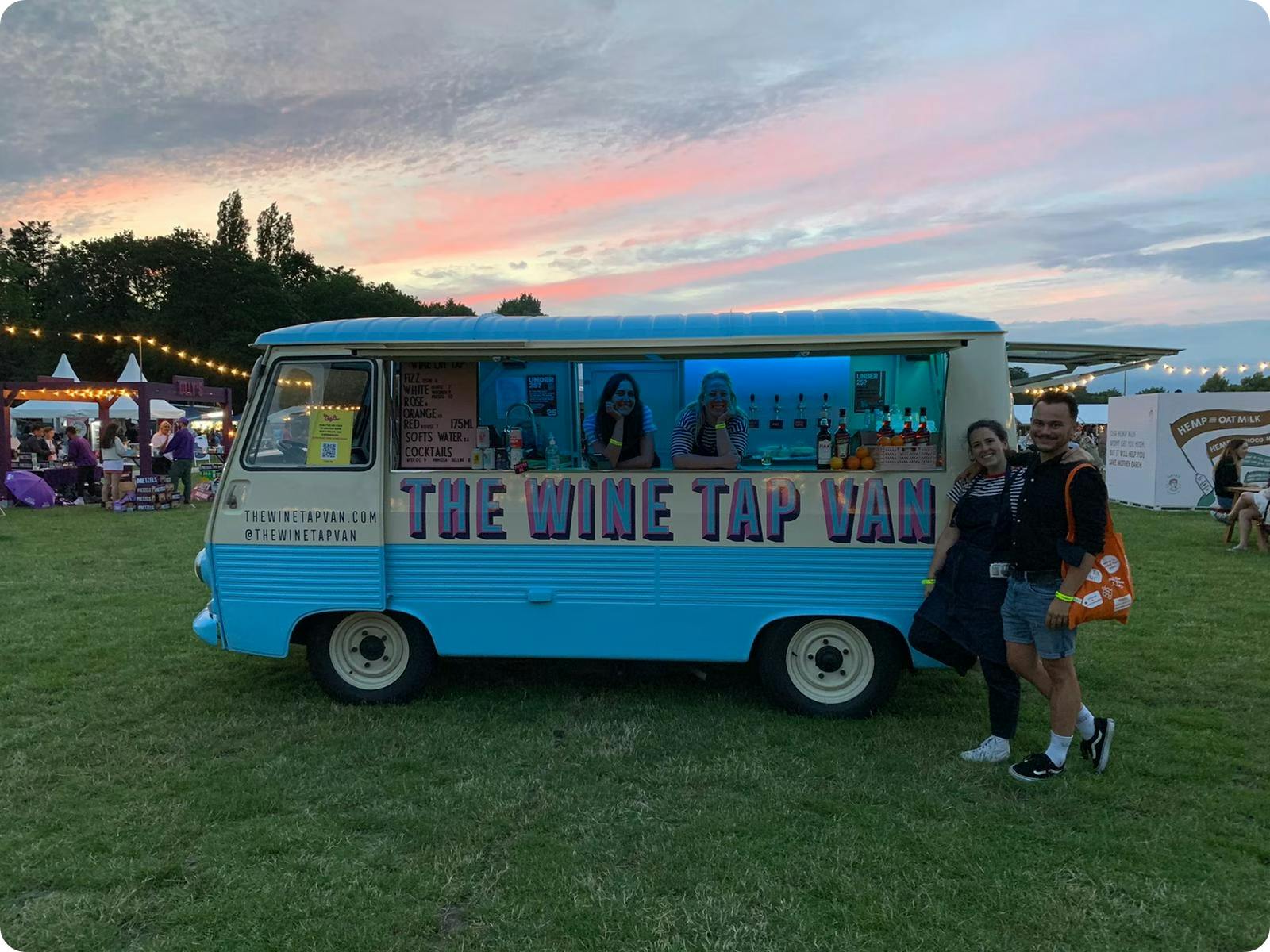 the wine tap van